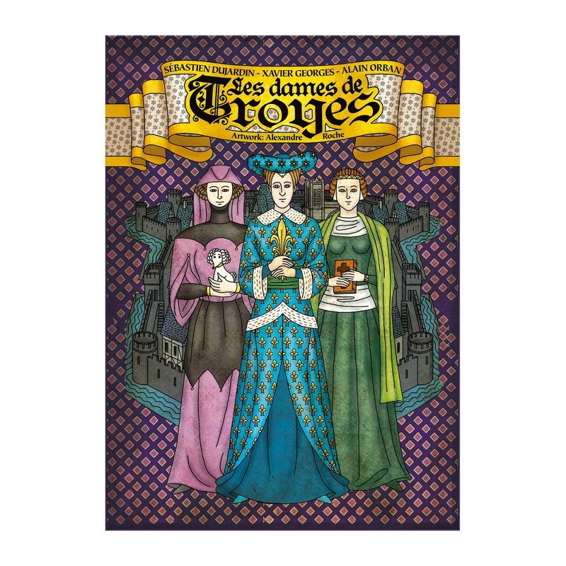 Pearl Games Troyes: The Ladies of Troyes Expansion, 2 of 4