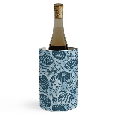 Heather Dutton Arabella Washed Indigo Wine Chiller - Deny Designs
