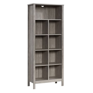 Sauder 65.748" 9 Cube Vertical Bookcase Spring Maple: Fixed Shelves, MDF, Recyclable - 1 of 4