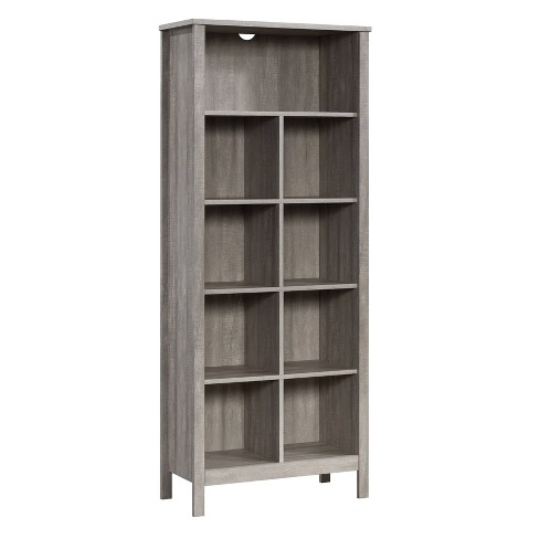 Sauder 65.748" 9 Cube Vertical Bookcase Spring Maple: Fixed Shelves, MDF, Recyclable - image 1 of 4