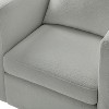 NicBex Performance Fabric Swivel Barrel Chair Modern 360-Degree Rotating Accent Chair for Living Room, Office, Lounge - 3 of 4