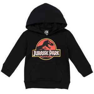 Jurassic Park Fleece Pullover Hoodie Logo Toddler to Big Kid - 1 of 4