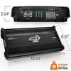 500W Wireless Bluetooth Amplifier for Streaming with MOSFET Technology, Compact Design, + All Devices Compatible - 2 of 4