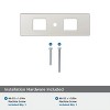 Amerock Medora Backplate for Cabinet Knobs and Pulls - 4 of 4
