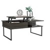 Lift Top Coffee Table Juvve, One Shelf, Carbon Espresso / Onyx Finish - 3 of 4