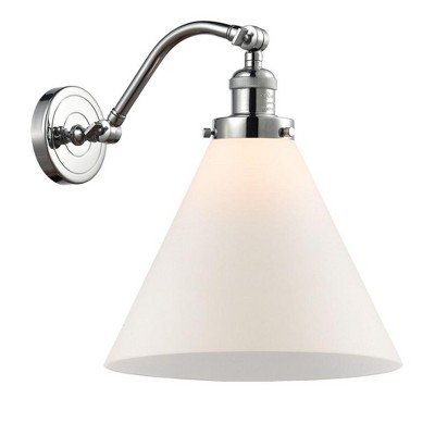Cone - 1 Light Wall Sconce In Industrial Style-14 Inches Tall and 12 Inches Wide