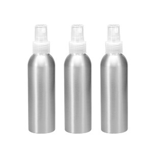 Unique Bargains Aluminum Rustproof Portable Refillable Countertop Soap Dispenser 3 Pcs - 1 of 3