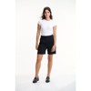 Lafidi Women’s Avia Hi-Rise Bermuda Shorts with Pleated Front and Sleek Pockets for a Polished, Professional Look - 2 of 4