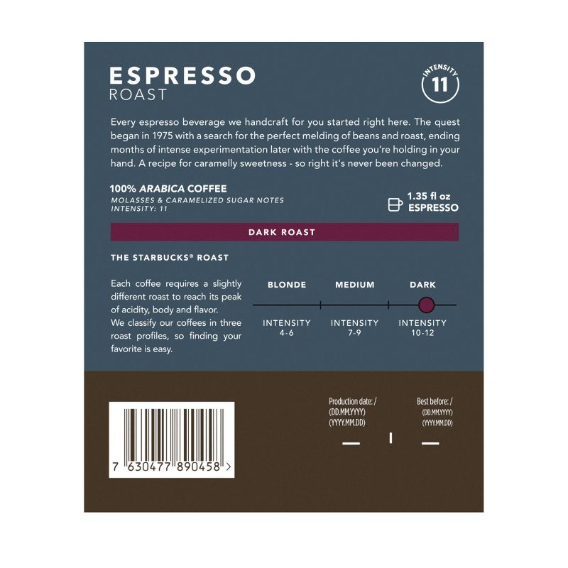 Starbucks by Nespresso Vertuo Line Espresso Roast , 3 of 8
