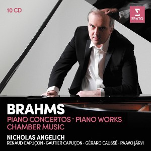 Nicholas Angelich - Brahms Piano Concertos Piano Works - Violin (CD) - 1 of 1