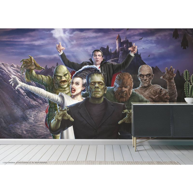 Universal Studios Iconic Monsters Kids&#39; Wall Decal - RoomMates, 3 of 9