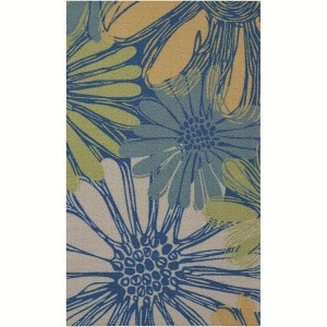 Nourison Home & Garden Floral Farmhouse Indoor/outdoor Area Rug - 1 of 4