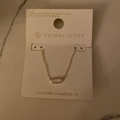 Kendra Scott Iris Rhodium Over Brass Pendant Necklace - Silver : Target