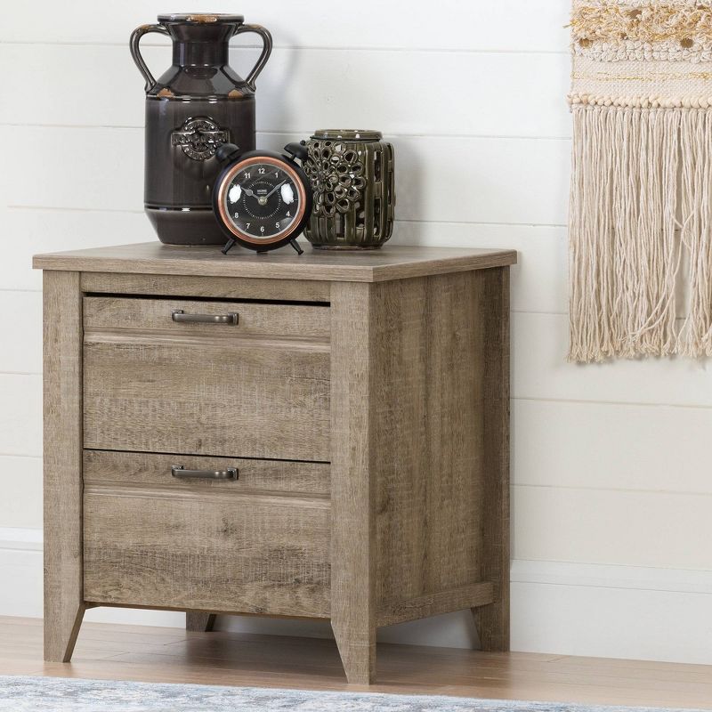 Lionel 2 Drawer Nightstand - South Shore, 3 of 11