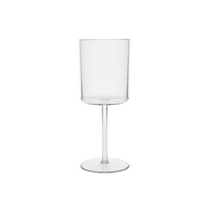 Fortessa Tableware Solutions 14oz 6pk Urbo White Wine Glasses: Clear Copolyester, Dishwasher-Safe, Set of 6, Cold Beverages - 1 of 4
