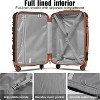 Paaaawaters Luggage Sets 3 Piece 20 Inch Suitcase Set, ABS+PC Hardshell Lightweight Travel Luggage - 4 of 4
