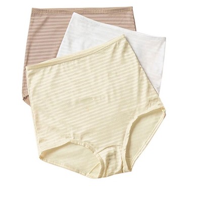 Leonisa 3-pack Hiphugger Panties In Super Comfy Cotton