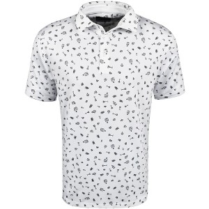 Etonic Golf Martini Glass Print Polo - 1 of 3