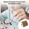 Unique Bargains Waxed Polyester Durable Flexible Beading Cord 1 Roll - 4 of 4