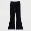 Girls' Ribbed Cozy Flare Sweater Pant - art class™ - image 4 of 4