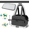 PetAmi Small Dog Purse Carrier, Soft Portable Pet Puppy Cat Travel Handbag Tote, Airline Approved Breathable Pockets Fleece Bed - 2 of 4