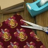 Harry Potter Gryffindor Painted Crest Gift Wrap 30" x 72" - 4 of 4