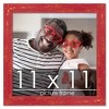 PosterPalooza | Square Shabby Chic Red Picture Frame - UV Acrylic, Foam Board Backing, Hanging Hardware - 2 of 4