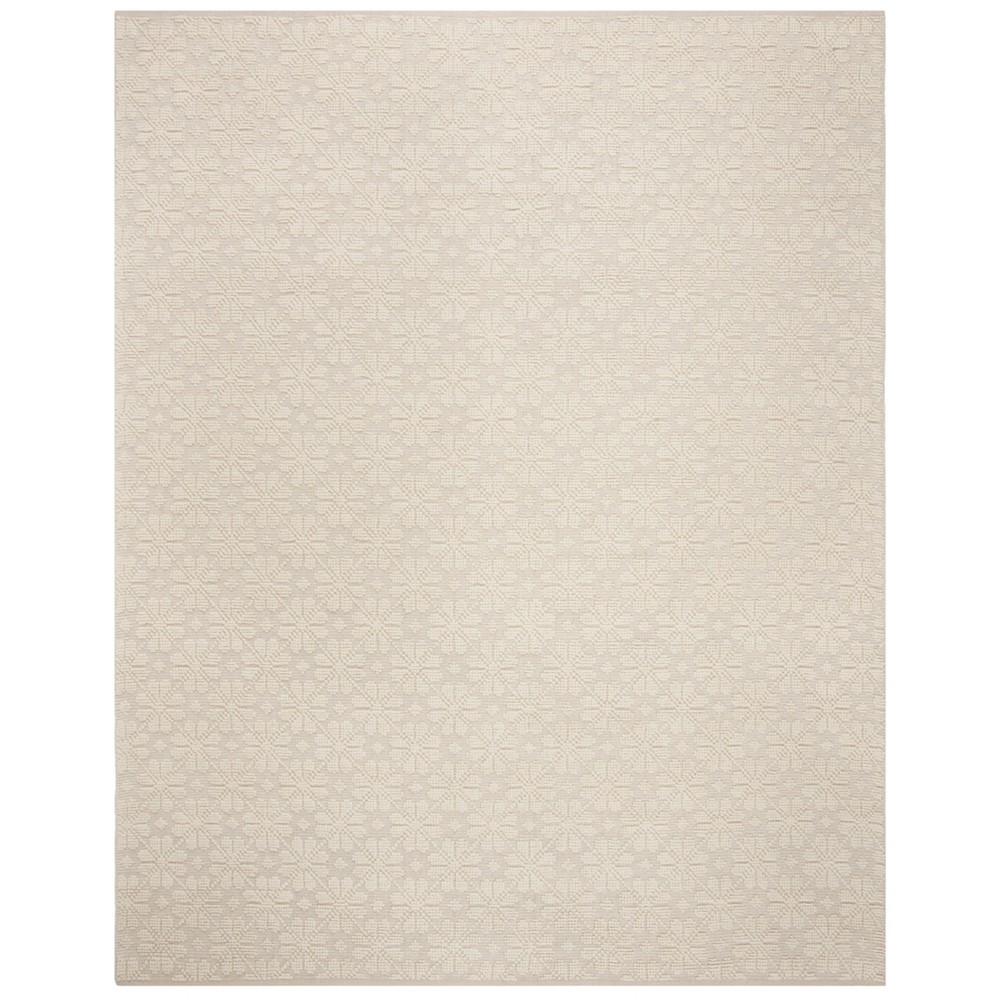 9'x12' Woven Geometric Area Rug Ivory - Safavieh