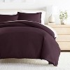 3 Piece Duvet Cover & Shams Set - Soft and Breathable, Double Brushed Microfiber, Wrinkle Free - Becky Cameron - 3 of 4