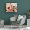 Silvia Vassileva 'Sprinkled Flowers Crop' Wood Slat Art - 4 of 4