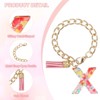 Unique Bargains Epoxy Resin Colorful Glittery Tassel Sports Water Bottle Accessories Letter Charm 1 Pc - 3 of 4