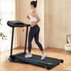 Sevobal Home Gym Equipment Folding Incline Treadmill for Running and Walking Hydraulic System Auto for Living Room, Black, 52.56"*24.41"*41.41" - 2 of 4