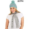 HalloweenCostumes.com One Size Women Womens Replica Luna Lovegood Winter Hat & Scarf Accessory Set, Gray/Blue - 4 of 4