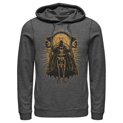 Men's Batman Become the Bat Pull Over Hoodie