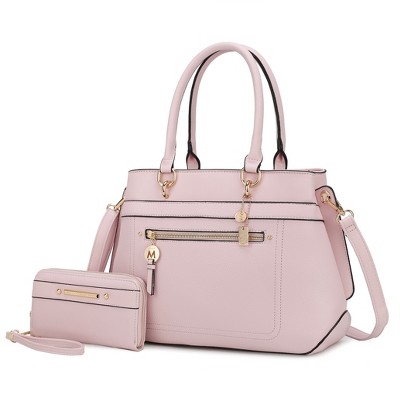 MKF Collection Gardenia Vegan Leather Women’s Tote Bag & Wallet by Mia K