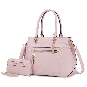 MKF Collection Gardenia Vegan Leather Women’s Tote Bag & Wallet by Mia K - 1 of 4