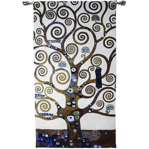 Signare USA Gustav Klimt Tree Of Life Tree Only 31 x 54" Tapestry Wall Hanging - 1 of 1