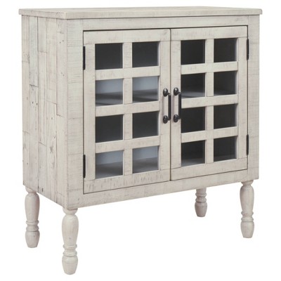 Falkgate Accent Cabinet Whitewash - Signature Design by Ashley