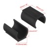 Unique Bargains Plastic Non-Slip Silent Rectangle Floor Chair Leg Cover - 2 of 4