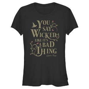 Juniors Wicked: For Good You Say It Like It's a Bad Thing T Shirt - 1 of 4