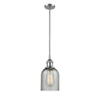 Caledonia - 1 Light Mini Pendant In Industrial Style-10 Inches Tall and 5 Inches Wide