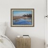 Amanti Art Watercolor Landscape 33 by Samira Yanushkova Wood Framed Wall Art Print - 4 of 4
