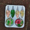 JDICTION Resin Light Bulb Pendant Silicone Mold - Christmas Ornament & Round Lamp Keychain Making Mold, Craft Supply for Resin Pendants - 3 of 4