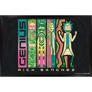 Trends International Rick And Morty: Season 8 - Genius Framed Wall Poster Prints - 1 of 4