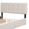 NicBex Queen Size Upholstered Platform Bed with Classic Headboard and 4 Drawers for Adults/Boys/Girls - 4 of 4