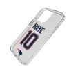 NFL New England Patriots Players Game Tactic Clear Cell Phone Case for Apple iPhone - 2 of 4