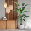Artificial Bird of Paradise Tree Fake Palm Tree for Indoor Outdoor Modern Decor Faux Plants for Home Office Perfect Housewarming Gift - 4 of 4