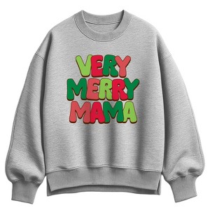 Women's - Instant Message - Very Merry Mama - 1 of 2