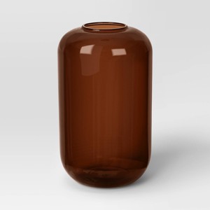 Glass Pill Vase - Room Essentials™ - 1 of 3