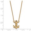 Black Bow Jewelry 14k Yellow Gold Plated Sterling Silver Alpha Sigma Tau Greek Life Necklace 18 Inch - image 2 of 4